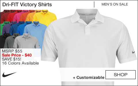 Nike Dri-FIT Victory Golf Shirts - ON SALE