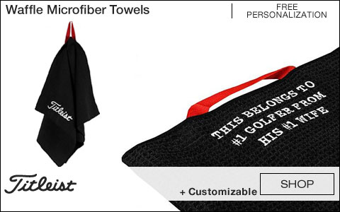 Titleist Waffle Microfiber Golf Towels