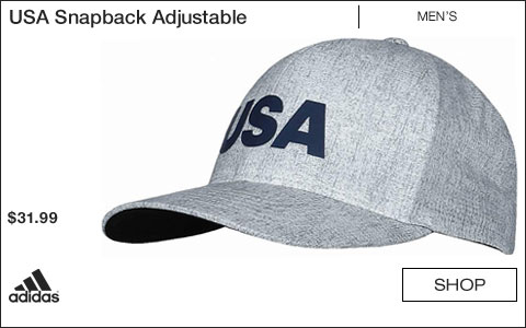 Adidas USA Snapback Adjustable Golf Hats