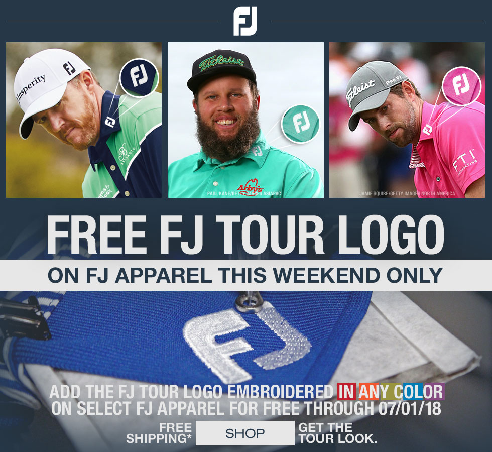 FREE FJ Tour Logo Weekend at Golf Locker