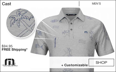 Travis Mathew Cast Golf Shirts