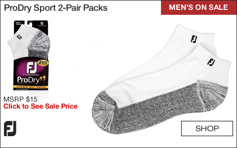 FJ ProDry Sport Golf Socks 2-Pair Packs - ON SALE