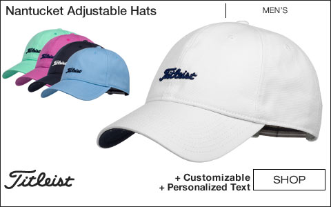 Titleist Nantucket Adjustable Golf Hats