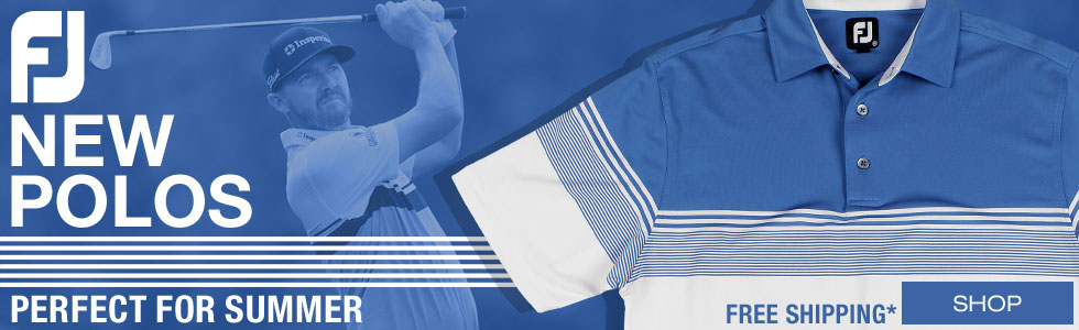 New Summer Polos from FJ Are Now Shipping at Golf Locker