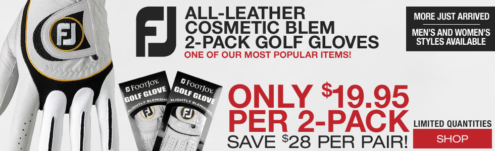 New Shipment of FJ Leather Blem  Gloves Just Arrived