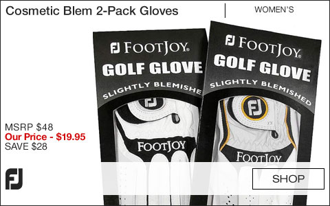 FJ Cosmetic Blem 2-Pack Women's Golf Gloves - ON SALE