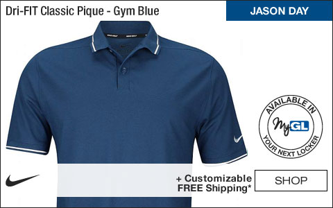 Nike Dri-FIT Classic Pique Golf Shirts - Jason Day PGA Championship