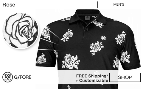 G/Fore Rose Golf Shirts