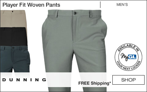 Dunning Player Fit Woven Golf Pants