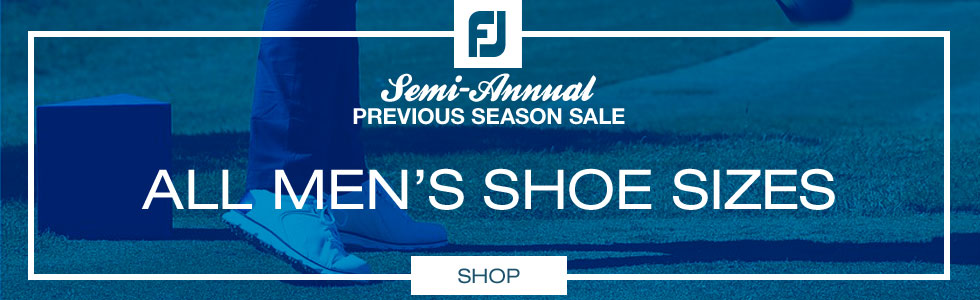 FJ Semi-Annual Previous Season Sale - Shop All Men's Golf Shoe Sizes