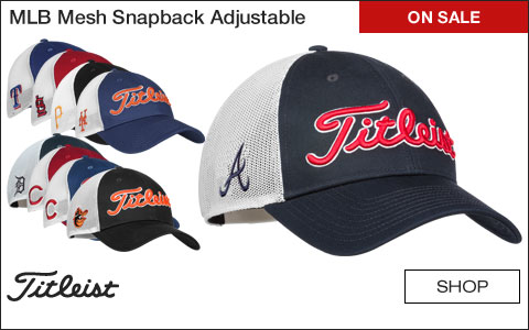 Titleist Major League Baseball Mesh Adjustable Golf Hats - ON SALE