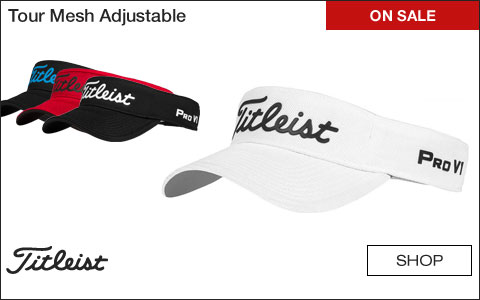 Titleist 	Tour Mesh Adjustable Golf Visors - ON SALE