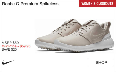 Nike Roshe G Premium Women's Spikeless Golf Shoes - CLOSEOUTS