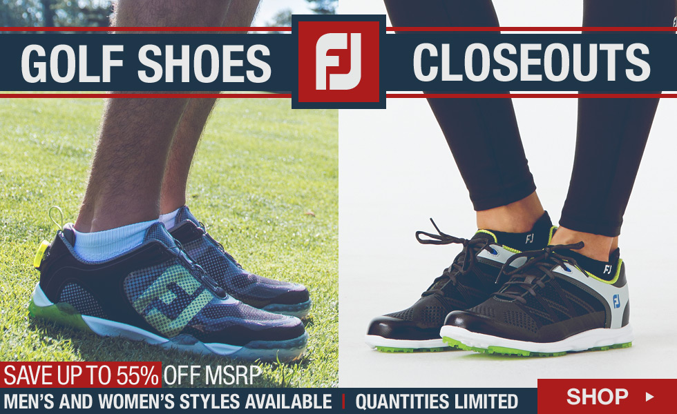 FJ Golf Shoes Closeouts Are Here at Golf Locker