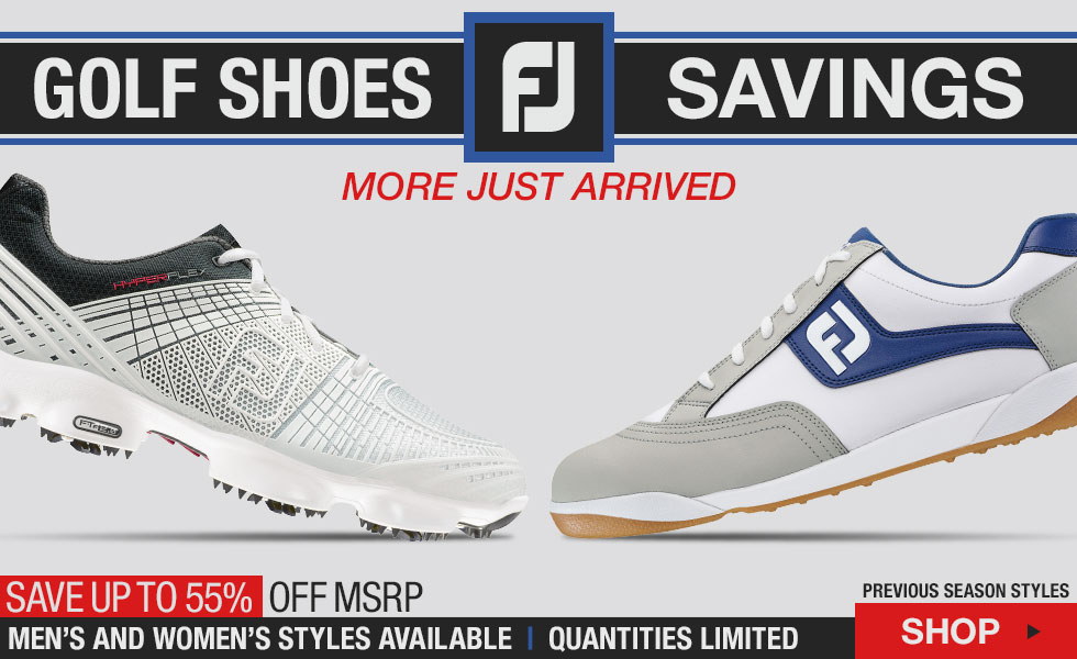 FJ Golf Shoes Closeouts Are Here at Golf Locker