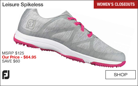 FJ Leisure Women's Spikeless Golf Shoes - CLOSEOUTS