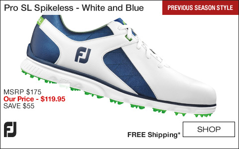 FJ Pro SL Spikeless Golf Shoes - Previous Season Style - 53584