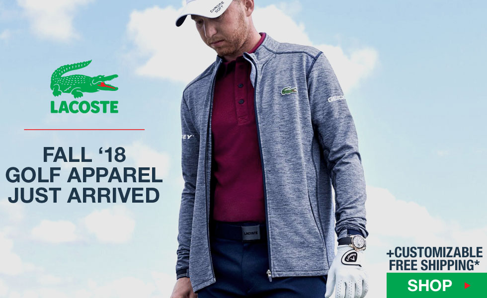 New Fall 2018 Lacoste Golf Apparel - Click to Shop