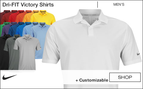 Nike Dri-FIT Victory Golf Shirts