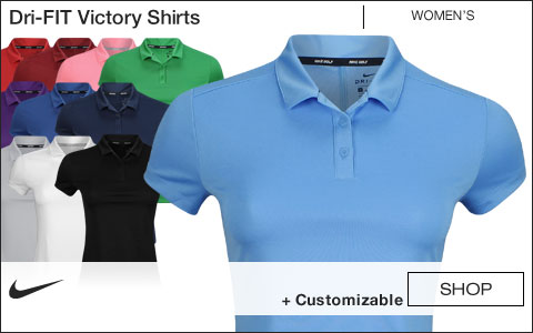 Nike Women's Dri-FIT Victory Golf Shirts