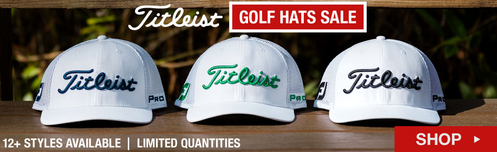 Titleist Golf Hats Savings at Golf Locker