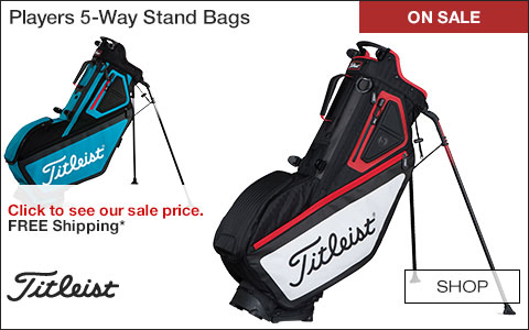 Titleist Players 5-Way Stand Golf Bags - ON SALE