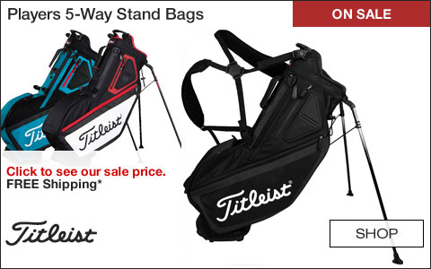 Titleist Players 5-Way Stand Golf Bags - ON SALE