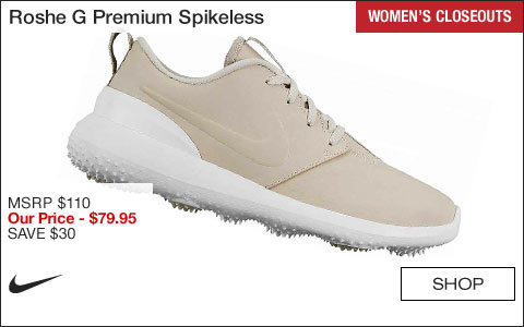 Nike Roshe G Premium Women's Spikeless Golf Shoes - CLOSEOUTS