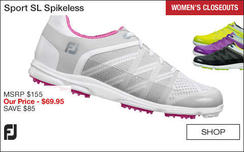 FJ Sport SL Women's Spikeless Golf Shoes - CLOSEOUTS