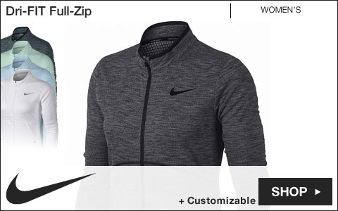 Nike Women's Dri-FIT Full-Zip Golf Jackets