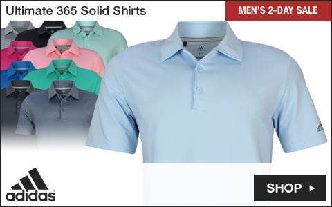 Adidas Ultimate 365 Solid Golf Shirts - Two-Day Sale