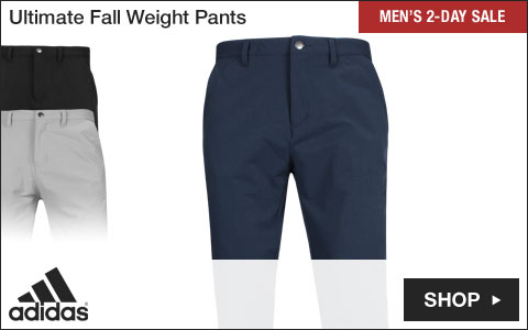 Adidas Ultimate Fall Weight Golf Pants - Two-Day Sale