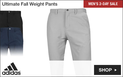 Adidas Ultimate Fall Weight Golf Pants - Two-Day Sale