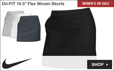 Nike Women's Dri-FIT 16.5inch Flex Woven Golf Skorts - ON SALE