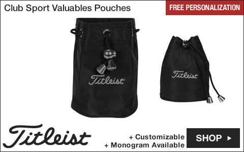 Titleist Club Sport Valuables Pouches - Free Personalization