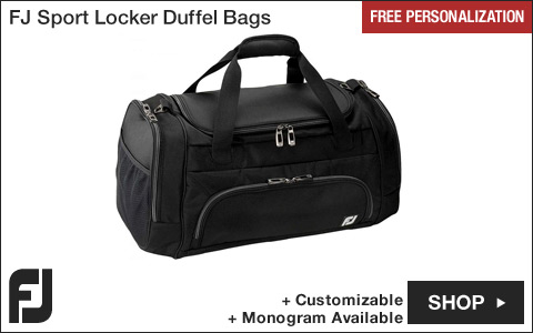 FJ Sport Locker Golf Duffel Bags - Free Personalization