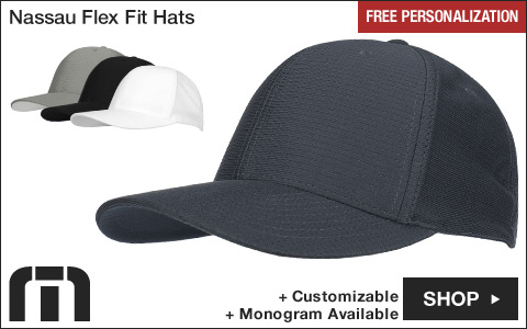 Travis Mathew Nassau Flex Fit Custom Golf Hats - Free Personalization