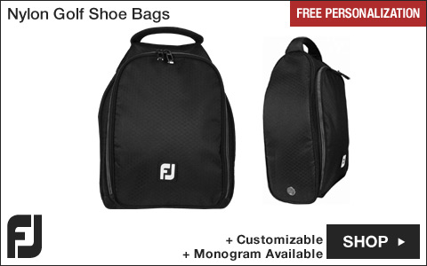 FJ Nylon Golf Shoe Bags - Free Personalization