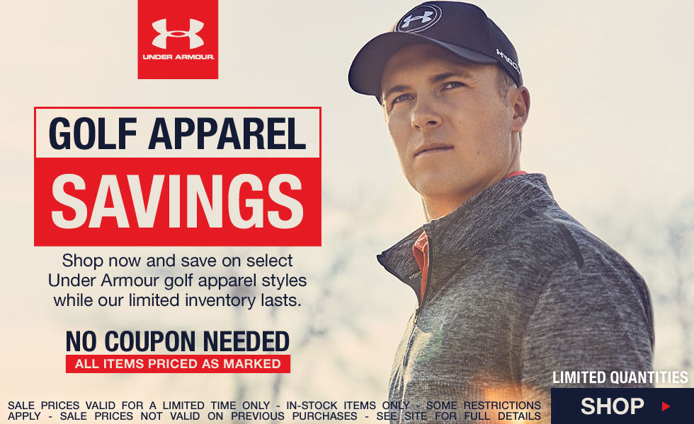 Under Armour Golf Apparel Savings