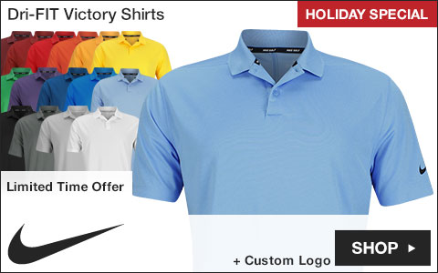 Nike Dri-FIT Victory Golf Shirts - Holiday Special