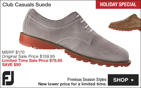 FJ Club Casuals Suede Shoes - Previous Season Style - HOLIDAY SPECIAL