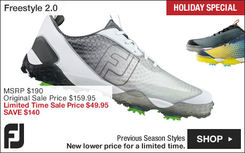 FJ Freestyle 2.0 Golf Shoes - Previous Season Style - HOLIDAY SPECIAL