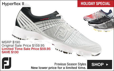 FJ Hyperflex II Golf Shoes - Previous Season Style - HOLIDAY SPECIAL