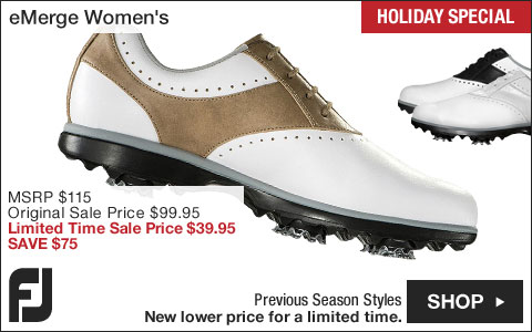 FJ eMerge Women's Golf Shoes - CLOSEOUTS