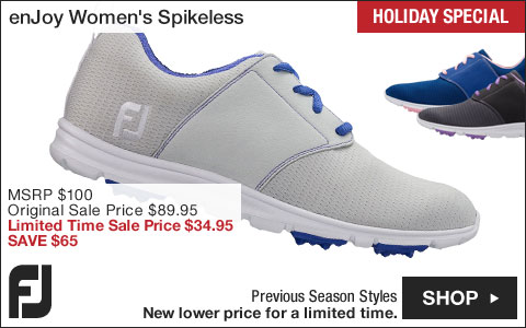 FJ enJoy Women's Spikeless Golf Shoes - CLOSEOUTS