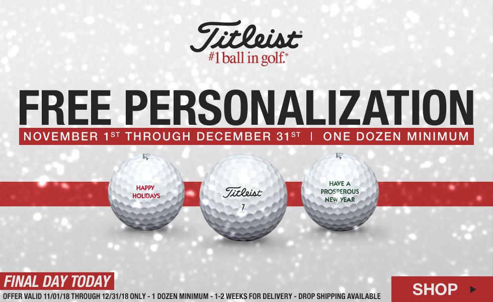 Special Holiday Pricing on Pro V1 and Pro V1X Golf Balls