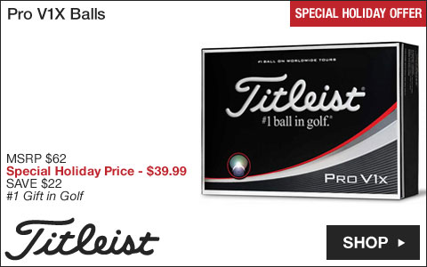 Titleist Pro V1X Golf Balls - Special Holiday Offer