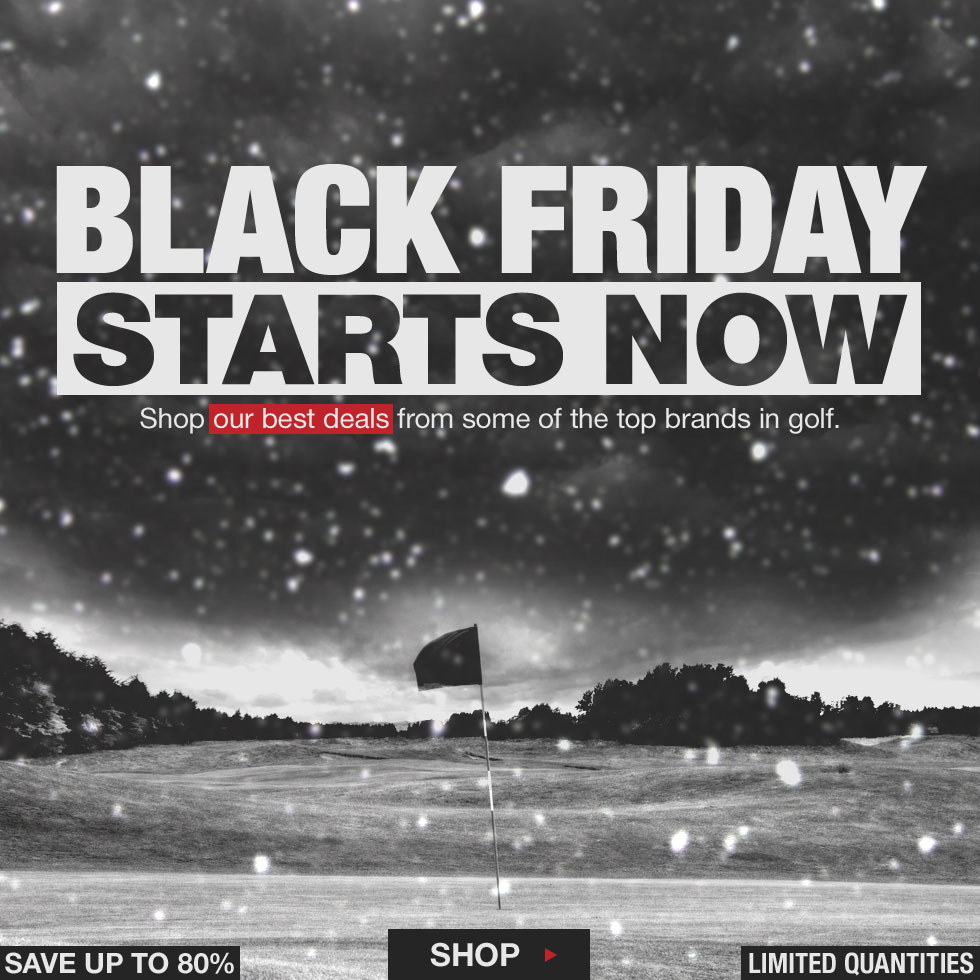 Black Friday Starts Now at Golf Locker