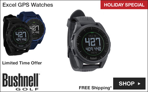 Bushnell Excel GPS Golf Watches - HOLIDAY SPECIAL