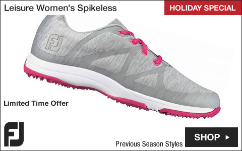 FJ Leisure Women's Spikeless Golf Shoes - CLOSEOUTS